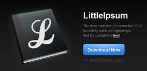 LittleIpsum Mac apps