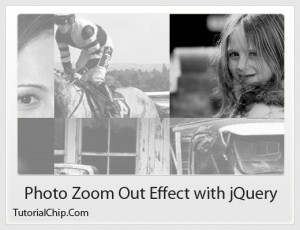 Photo Zoom Out Effect with jQuery